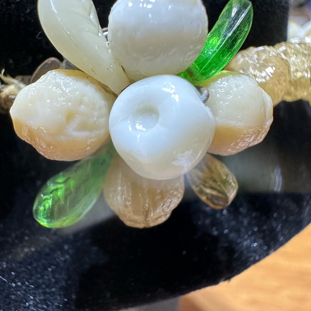 Vintage Necklace, made in western Germany, Fruits